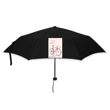The Ride — Retro Cruiser/mode aventure/rose - Parapluie standard - noir - Devant