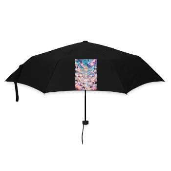 Himmelswaage im Sternenreich - Regenschirm (klein) - Schwarz - Vorne