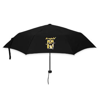 Krefeld Eishockey - Regenschirm (klein) - Schwarz - Vorne