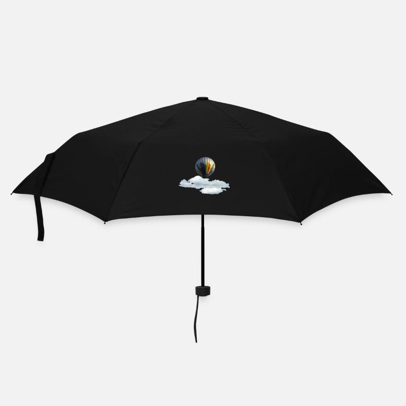 Ballon à air chaud - Parapluie standard - noir