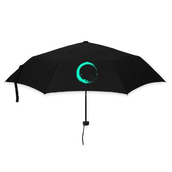 Kreis Design Bürste Vektor Türkis Neu - Parapluie standard - noir - Devant