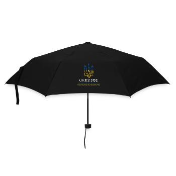 Ukraine - Umbrella (small) - black - Front