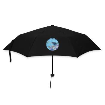 Save the Ocean - Coral reef colored - Umbrella (small) - black - Front