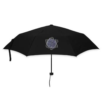 doggie geburtstag geschenk bachhund tier - Regenschirm (klein) - Schwarz - Vorne