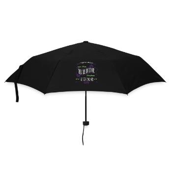 Christmas Vacation awkward Golden Retriever Gift - Umbrella (small) - black - Front
