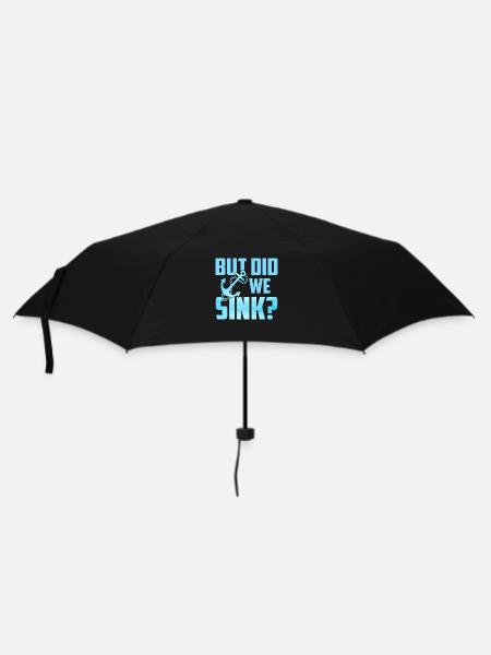 But Did We Sink - Parapluie standard - noir