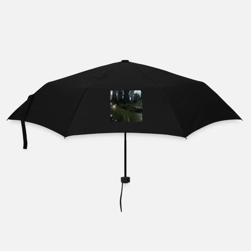 Forêt magique - Parapluie standard - noir