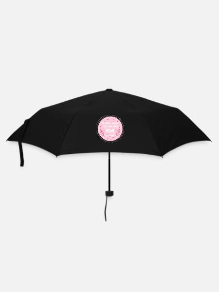 Nichts ist verloren, erst wenn Mom es nicht findet - Regenschirm (klein) - Schwarz