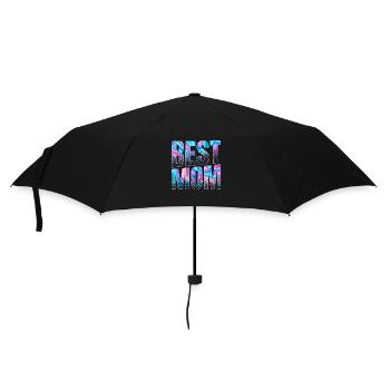 Bester Muttertag - Regenschirm (klein) - Schwarz - Vorne
