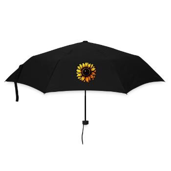 Sunflower - Umbrella (small) - black - Front