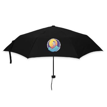 Neil Astronaut - Umbrella (small) - black - Front