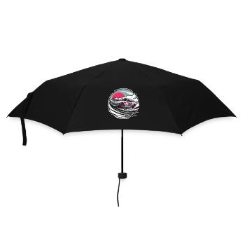 Japanese style car, JDM - Umbrella (small) - black - Front