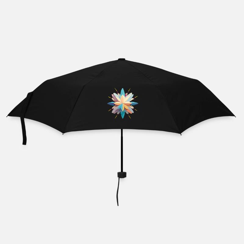 Steht - Regenschirm (klein) - Schwarz