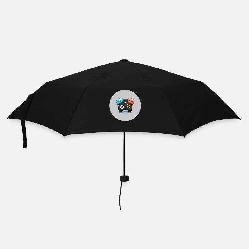 Gaming - Regenschirm (klein) - Schwarz