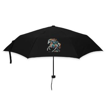 Cheval artwork - Parapluie standard - noir - Devant
