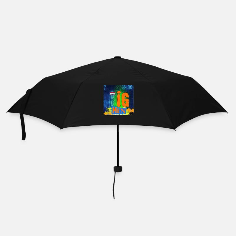 CHEMIE DER GROSSEN MÄNNER - Regenschirm (klein) - Schwarz