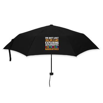 History Teacher Funny Historical Teachers Sayings - Umbrella (small) - black - Front