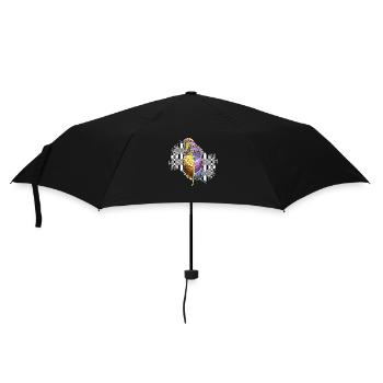 Feather - Umbrella (small) - black - Front