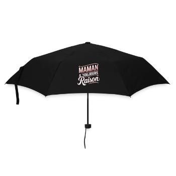 Maman a toujours raison - Parapluie standard - noir - Devant