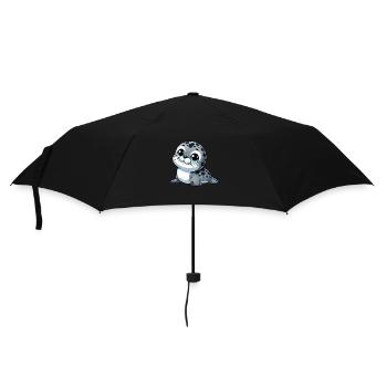 Bébé phoque - Parapluie standard - noir - Devant