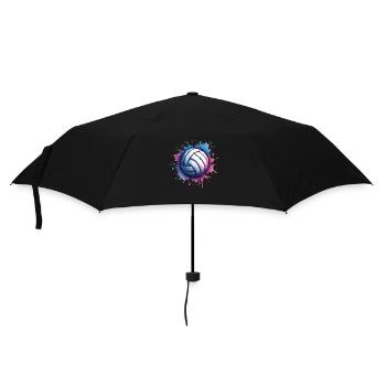 Beach Volleyball Volleyball Players - Volleyball Players - Umbrella (small) - black - Front