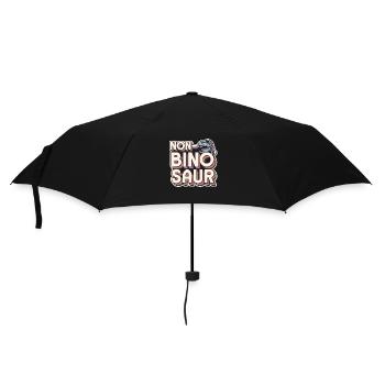 Non-Bino Saur 10 - Regenschirm (klein) - Schwarz - Vorne