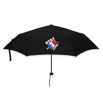 Summer Popsicle Stay Cool Funny Bomb Retro 80s - Parapluie standard - noir - Devant