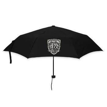 Né en 1972 Vintage Vintage Cadeau d’anniversaire - Parapluie standard - noir - Devant