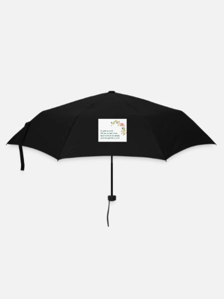 Muttertag - Regenschirm (klein) - Schwarz
