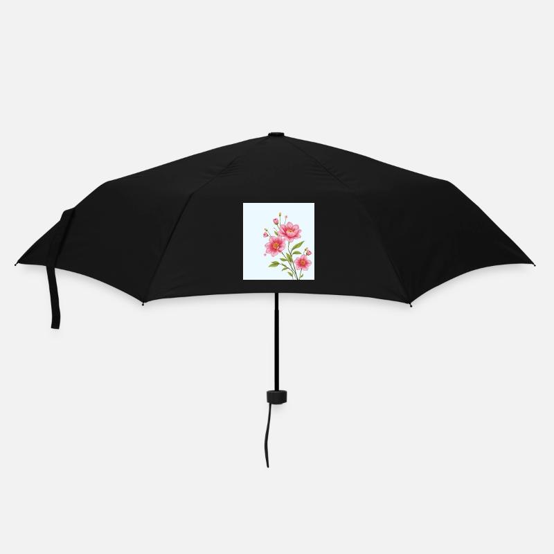 Fleur - Parapluie standard - noir