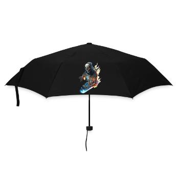 Skater Skeleton - Umbrella (small) - black - Front