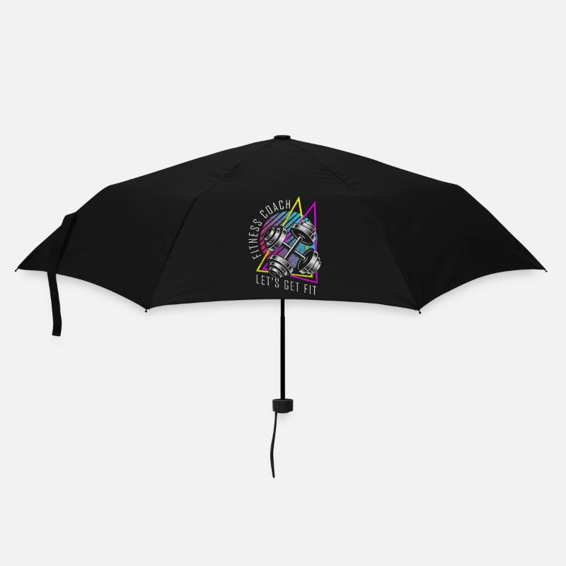 Développé couché de force de l’entraîneur - Parapluie standard - noir