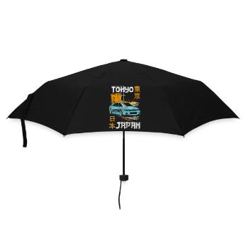 Japon Art Manga Historique - Parapluie standard - noir - Devant