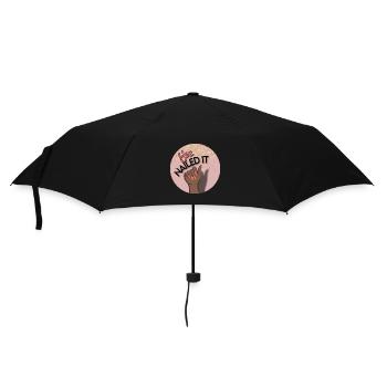 You nailed it! You did it! - Umbrella (small) - black - Front