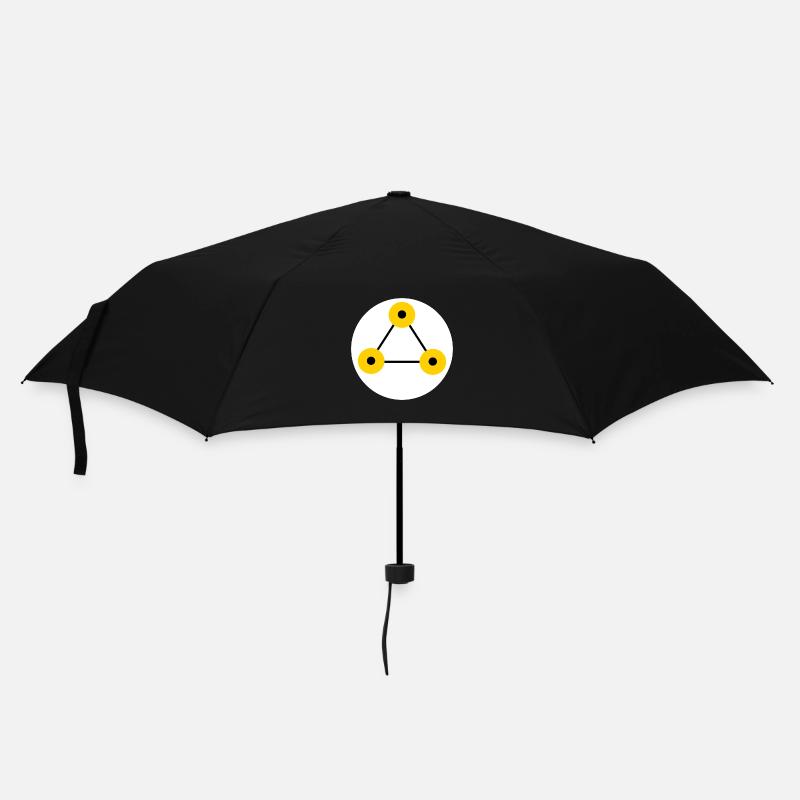 Triangular sign - Umbrella (small) - black