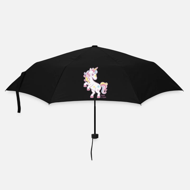 Petite licorne - Parapluie standard - noir
