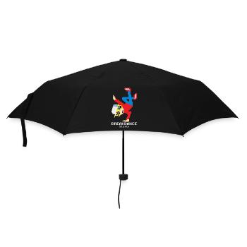 Pixel Breakdance B-Boy | Hip Hop rétro 8-bit - Parapluie standard - noir - Devant