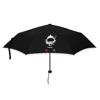 La plongée sous-marine appelle - Parapluie standard - noir - Devant