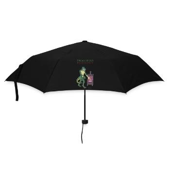 Lézard monstrueux royal - Parapluie standard - noir - Devant