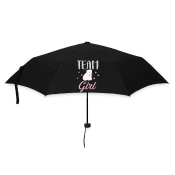 Team girl cadeau original baby shower - Parapluie standard - noir - Devant