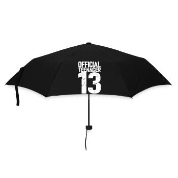 Adolescent officiel 13, cadeau cool 13e anniversaire - Parapluie standard - noir - Devant