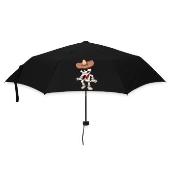 Dancing Mexican Skeleton - Umbrella (small) - black - Front