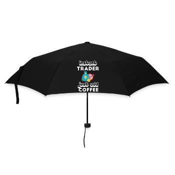 Bitcoin Trading Crypto Stocks - Parapluie standard - noir - Devant