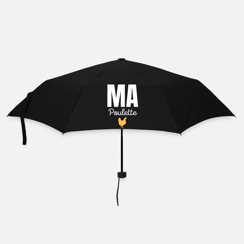 ma poulette - Parapluie standard - noir