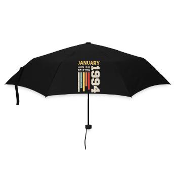 Janvier 1994 - Cadeau anniversaire Janvier 1994 - Parapluie standard - noir - Devant