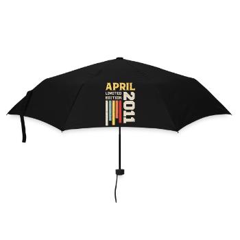 Avril 2011 - Cadeau anniversaire Avril 2011 Avril - Parapluie standard - noir - Devant