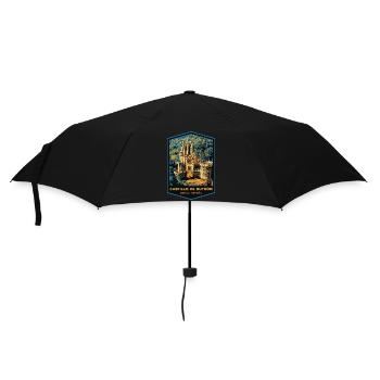 Illustration Château de Butrón, Gatika - Parapluie standard - noir - Devant