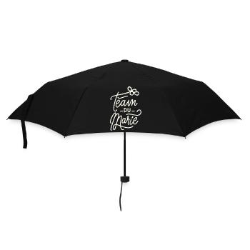 Team du Marié - Parapluie standard - noir - Devant