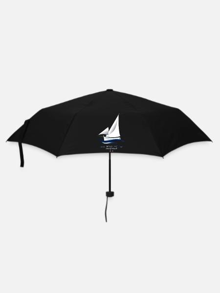 Traditional boat "Le Pointu" - Umbrella (small) - black