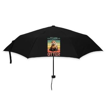 Loutre - Parapluie standard - noir - Devant